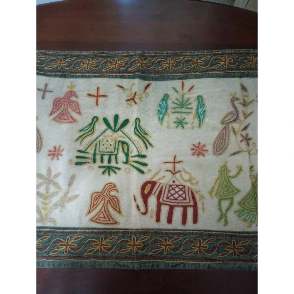 Embroidery Toran Festival Door Decor Wall Hanging Tapestry 20
